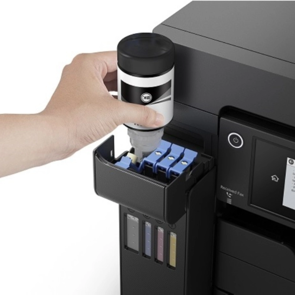 Epson Ink Tank Color Printer L15150 A3 Multi Function with Duplex | ADF | Fax | Lan | WIFI (4 Colour) view 4